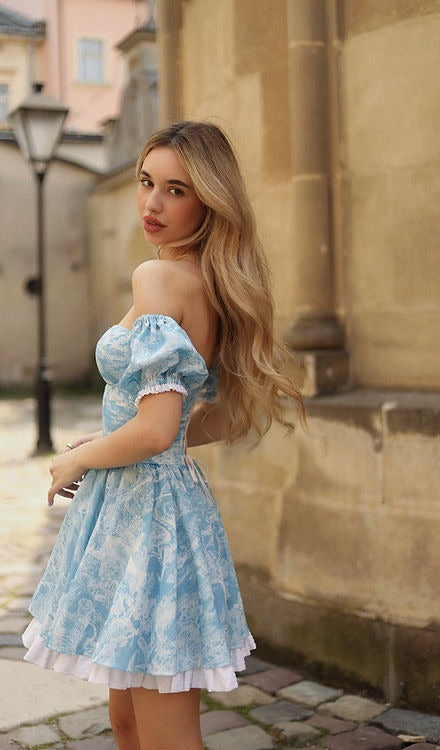 Mystery Garden Bustier Dress