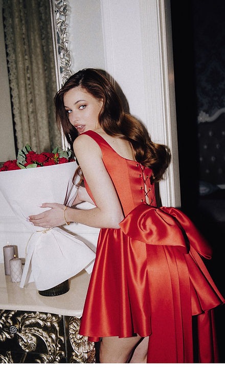 Red Bow Dress