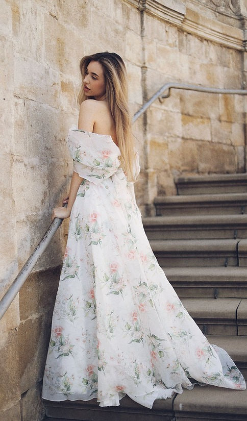 Queen of Flowers Matte Dress