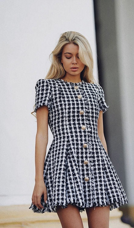 Luxy Tweed Dress