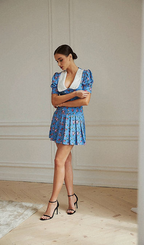 Viscose Collar Dress