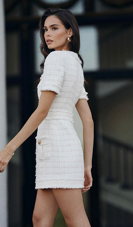 Luxy Tweed Dress