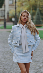 Paris Blue Skirt