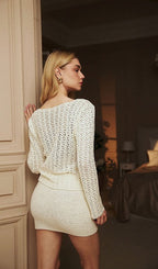 Crochet Sweater Roses