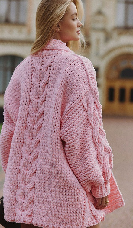 Puffy cardigan