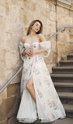 Queen of Flowers Matte Dress