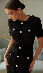 Luxy Tweed Dress