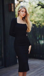 Dress Black Viscose