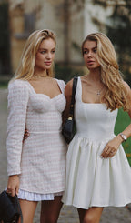 Tweed Bustier Dress