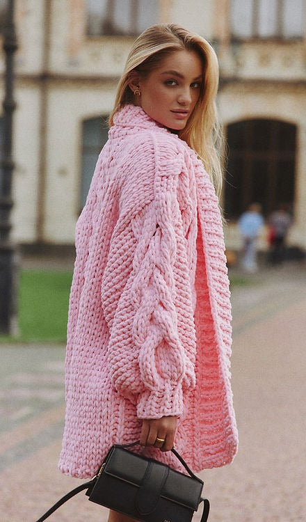 Puffy cardigan