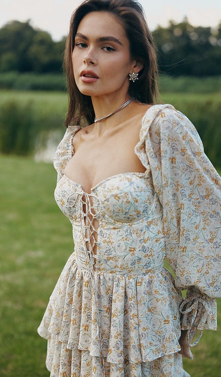 Iris Bustier Dress