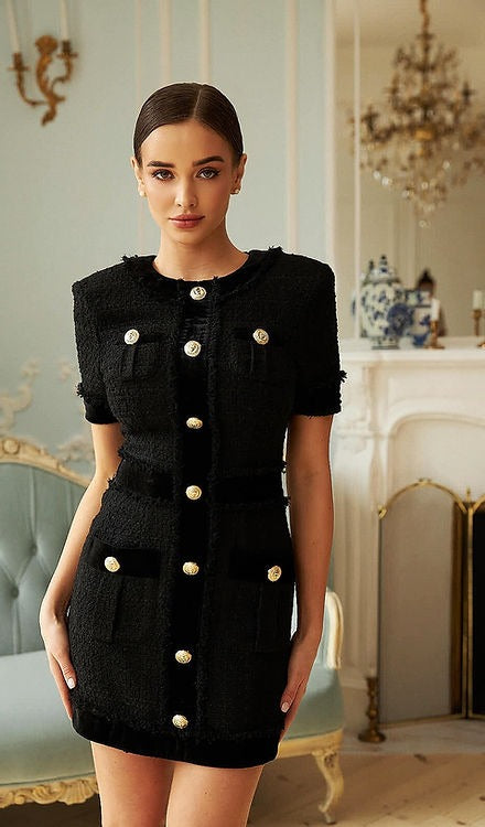 Luxy Tweed Dress