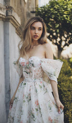 Queen of Flowers Matte Dress