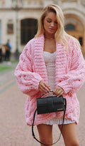 Puffy cardigan