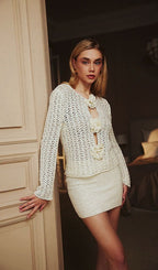 Crochet Sweater Roses