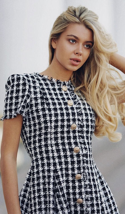 Luxy Tweed Dress