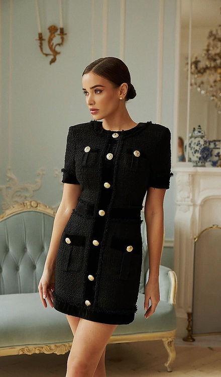 Luxy Tweed Dress