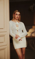 Crochet Sweater Roses