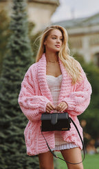 Puffy cardigan