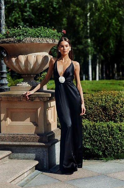 Black Rose Dress